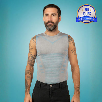 POSTURIX®  – Débardeur Posture Homme | Ventre Plat, Dos Droit, Allure Redressée