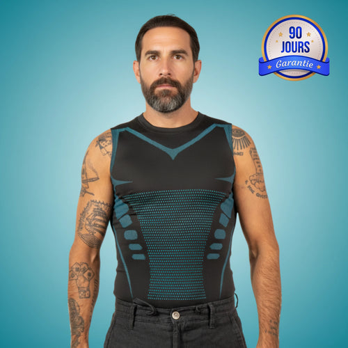 POSTURIX®  – Débardeur Posture Homme | Ventre Plat, Dos Droit, Allure Redressée
