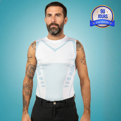 POSTURIX®  – Débardeur Posture Homme | Ventre Plat, Dos Droit, Allure Redressée
